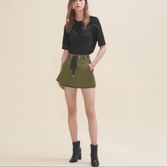 Maje Foxy Leather Fold Over Boots NWOT - Picture 5 of 8